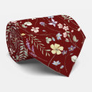 Search for burgundy floral ties Pattern
