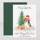 Search for beagle christmas cards Puppy
