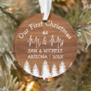Search for wood christmas tree decorations Our first christmas