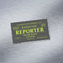 Search for journalist business cards Simple
