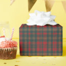 Search for masculine christmas wrapping paper Tartan