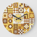 Search for vintage floral clocks Pattern