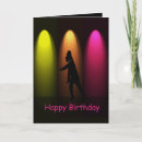 Search for dancing girl birthday cards Dancer