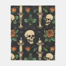 Search for skull blankets Vintage