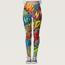 Search for pop art leggings Superhero