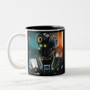 Search for sci fi art mugs Robot