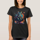 Search for cosmic cat tshirts Retro