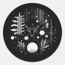 Search for geometric designs patterns stickers Black and white