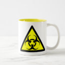 Search for biohazard mugs Warning