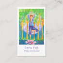 Search for full moon business cards Yoga instructor
