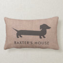 Search for dachshund cushions Humour