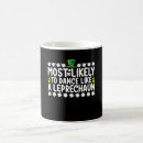 Search for dancing leprechaun mugs Shamrock