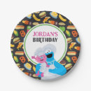 Search for cookie monster birthday plates Foodie truck