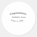 Search for graduation name stickers Congrats name date