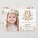 Search for pink owl birthday invitations Cute