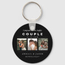 Search for happy wedding key rings White