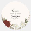 Search for romantic wedding stickers Rose