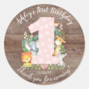 Search for birthday animal stickers Thank you