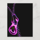 Search for zippers postcards Black