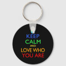 Search for be who you are key rings Rainbow