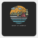 Search for keep it simple stickers Camping