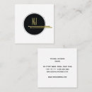 Search for drummer business cards Black