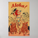 Search for tiki posters Aloha