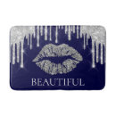 Search for lips bath mats Glitter