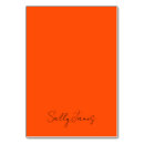 Search for orange table cards Calligraphy