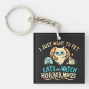 Search for horror fan key rings Spooky