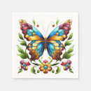 Search for stained glass napkins Colourful