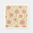 Search for vintage shabby chic roses napkins Coquette