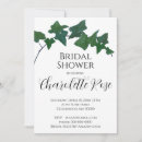Search for ivy bridal shower invitations Modern