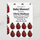 Search for ladybug baby girl shower invitations Summer