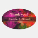 Search for initials oval stickers Yellow