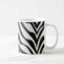 Search for black and white zebra stripes mugs Pattern