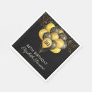 Search for 80th birthday napkins Glitter