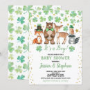 Search for st patricks day baby shower invitations Little shamrock