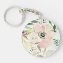 Search for white flower key rings Brown
