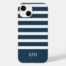 Search for navy and white stripe iphone cases Simple