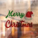 Search for merry christmas window decals White