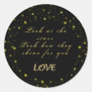 Search for shining stars stickers Glowing