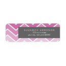 Search for chevrons return address labels Chic