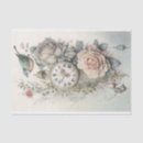 Search for clock tissue paper Flowers