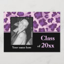 Search for leopard graduation invitations Trendy