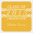 Search for vintage graduation stickers Typography