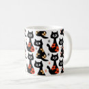 Search for retro cat coffee mugs Whimsical