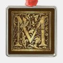Search for initial m christmas tree decorations Monograms