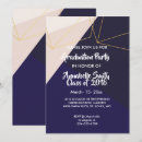Search for navy blue gold white invitations Typography