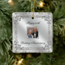 Search for 60th wedding anniversary christmas tree decorations Diamond